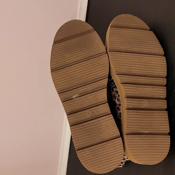 NWOB GENTLE SOULS leopard shearling boots - Picture 6 of 11